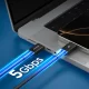Spigen EB10020CC USB-C uz USB-C kabelis 100W 200cm - Melns