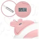 Ricokids RK-282 Saliekama bērnu vanniņa ar termometru, Balta/Rozā