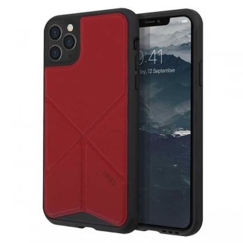 Apple iPhone 11 Pro Max 6,5" Uniq Etui Transforma Case Cover, Red | Telefona Maciņš Vāks Apvalks Bampers