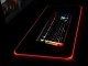 RGB Gaming Mouse Pad XXL 90×40 cm for Keyboard & Mouse with USB Lighting, Black
