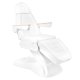 Sillon Lux 273b elektriskais kosmētikas krēsls ar 3 motoriem un tabureti 304, balts