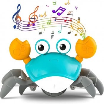 Interactive Electronic Musical Toy "Running Crab"