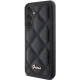Чехол Guess для Samsung Galaxy S23 FE Quilted Metal Logo, черный