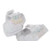 Cat6 LAN Ethernet UTP kabelis ar RJ45 savienotājiem 10 m pelēks