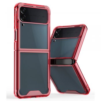 Samsung Galaxy Z Flip 3 5G Anti-drop Light Slim TPU Case Cover, Red | Telefona Vāciņš Maciņš Bampers Apvalks