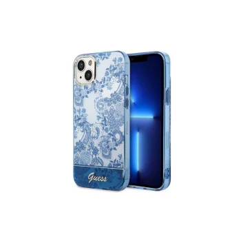 Apple iPhone 14 Pro 6.1'' Guess (GUHCP14LHGPLHB) Hard Cover Case Porcelain Collection | Telefona Vāciņš Maciņš...