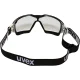 Uvex pheos cx2 sonic vieglas aizsargbrilles, balts/melns