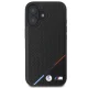 BMW iPhone 16 Plus Case M Perforated Tricolor Line MagSafe, Black