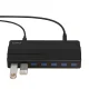 USB centrmezgls Orico H7928-U3-V1, 7x USB-A 3.0, melns