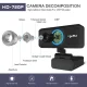 HXSJ S90 HD Webcam 720P Laptop PC Camera with Microphone, Black | Веб-камера для Компьютера...