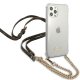 Guess Transparent Case for iPhone 12 / 12 Pro 4G Gold Chain