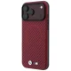 BMW M Carbon Printed Ring MagSafe vāciņš iPhone 18 Pro / 17 Pro, bordo