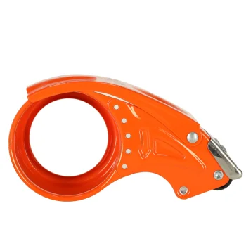 Heavy Duty Metal Packing Tape Dispenser Gun 2 Inch, Orange
