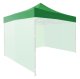 Dārza paviljona jumts 3x3m rezerves segums 420D PVC MultiGarden, zaļš