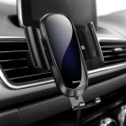 Baseus Future Gravity Car Mount Air Vent Phone Bracket Holder, Black | Auto Telefona Turētājs Ventilācijas Restē
