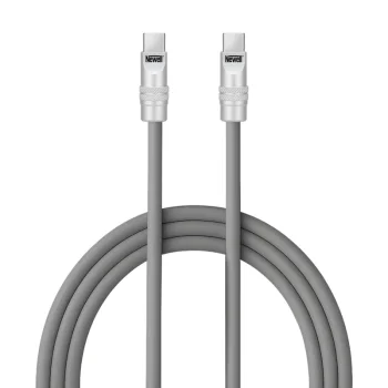 Newell USB-C–USB-C silikoonkaabel, 100 W, 2 m, hall
