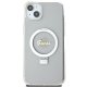 Прозрачный чехол Guess Ring Stand Script Glitter MagSafe для iPhone 15 Plus / 14 Plus
