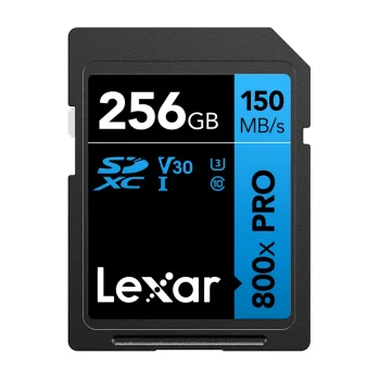 Карта памяти Lexar Professional 800x Pro SDXC 256GB