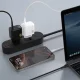 Сетевое зарядное устройство Dudao A28C 45W GaN + кабель USB-C, белое