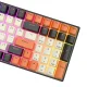Mehāniskā tastatūra Royal Kludge RK100 RGB, brūns slēdzis (melns-oranža) | Mechanical keyboard brown switch