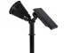 Solar Garden LED Spotlight 4 LED Ground Spike Black