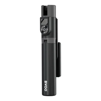 Телескопическая селфи-палка BWOO BO-ZP14 с пультом Bluetooth, черная