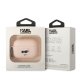 Karl Lagerfeld Silicone Choupette 3D Case for AirPods Pro 2, Pink