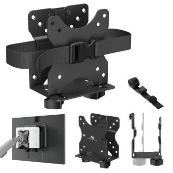 Держатель для мини-ПК Maclean MC-115 B, VESA, 5 кг, Черный