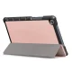 Huawei MediaPad M5 Lite 8.0\" Tri-fold Stand Cover Case, Pink | Vāks Apvalks Pārvalks Grāmatiņa Planšetdatoram