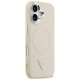 Guess Triangle Logo MagSafe vāciņš iPhone 17 — bēšs | Phone Case Cover