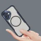 Leading Series MagSafe silikona vāciņš iPhone 16, zils