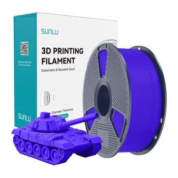 Sunlu PLA+ High-Speed 1.75 mm 3D Printer Filament, Blue