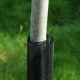 Koka stumbra aizsargtīkls Ø11 × 80 cm, 3 gab., melns