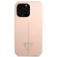 Guess Silicone Triangle Case for iPhone 13 Pro Max, Pink