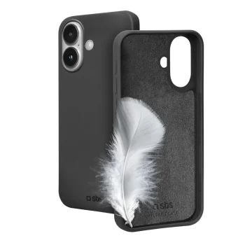 SBS Instinct Case for iPhone 16, TPU, Black
