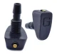 Universal Mist Spray Windshield Washer Nozzles, 2 pcs
