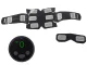 Vēdera Roku Kāju Muskuļu Stimulators Elektrostimulators EMS | Electric Muscle Neuromuscular Stimulator