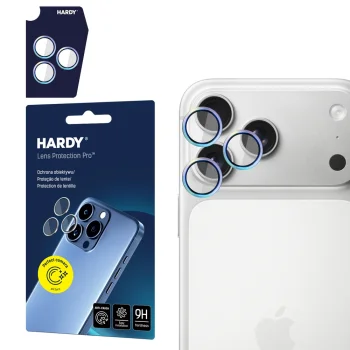 3mk HARDY Pro stikla lēcu aizsargs iPhone 17 / Max - Daudzkrāsains | Lens Protection Glass  Multicolor