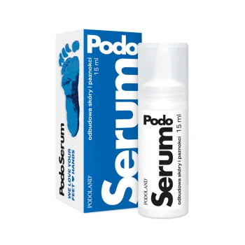 Podoland PodoSerum serums ādas un nagu atjaunošanai, 15ml