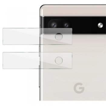 Google Pixel 6a IMAK High Definition Camera Lens Tempered Glass Film Protector | Kameras Aizsargstikls 2 gab.
