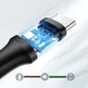 Ugreen US184 USB-A 3.0 uz USB-C kabelis, 3A, 1m, Melns