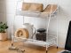 Organizators Konteiners Plaukts Virtuvei Mājai Vannas Iistabai, Dažādās krāsās | Double Deck Kitchen Home...
