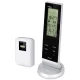 Digitālā meteoroloģiskā stacija Alecto WS-1150 ar bezvadu sensoru, melna/sudraba