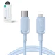 Joyroom A14 USB-C uz Lightning kabelis 20W 1.2m Zils