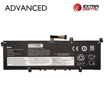 Klēpjdatora akumulators Lenovo L19M4PDD, 3200 mAh, 14.8V, Extra Digital
