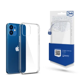 Чехол 3mk Clear Case для Apple iPhone 12 Mini, прозрачный