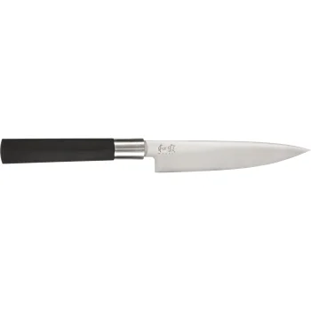 Универсальный нож KAI Wasabi Black 6715U, 15 см