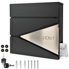 Почтовый ящик с отделением для газет | Mailbox Letterbox with Newspaper Compartment