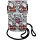 Сумка Hello Kitty Leather Tags Graffiti Cord, бежевая