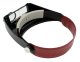 Headband Magnifier with LED Light 1.9x-8.5x AG578, Black